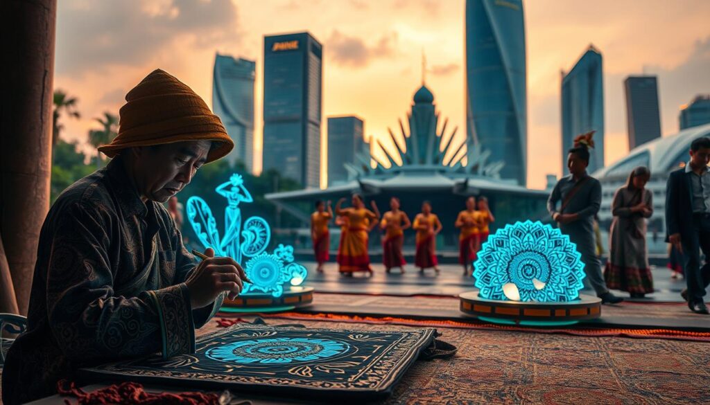 seni tradisional di era digital